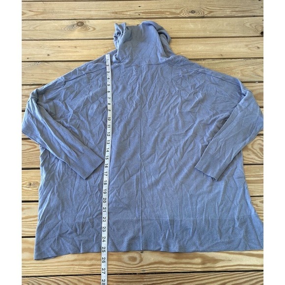 Massimo Dutti Wool Turtleneck Sweater Size Large Women’s Gray - Picture 6 of 8